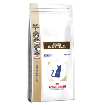 Royal Canin Gastro-Intestinal ветеринарная диета сухой корм для кошки 2 кг. 